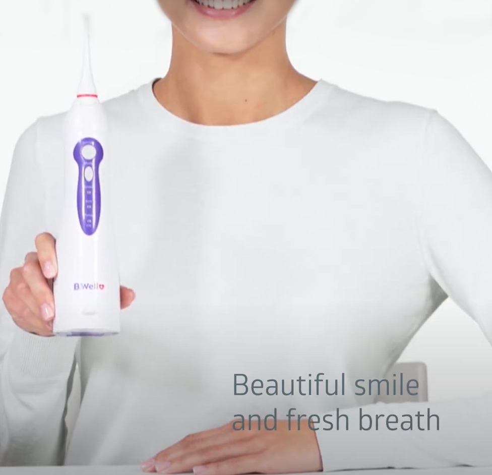 The correct way to use the b.well wi-911 irrigator - B.Well Swiss